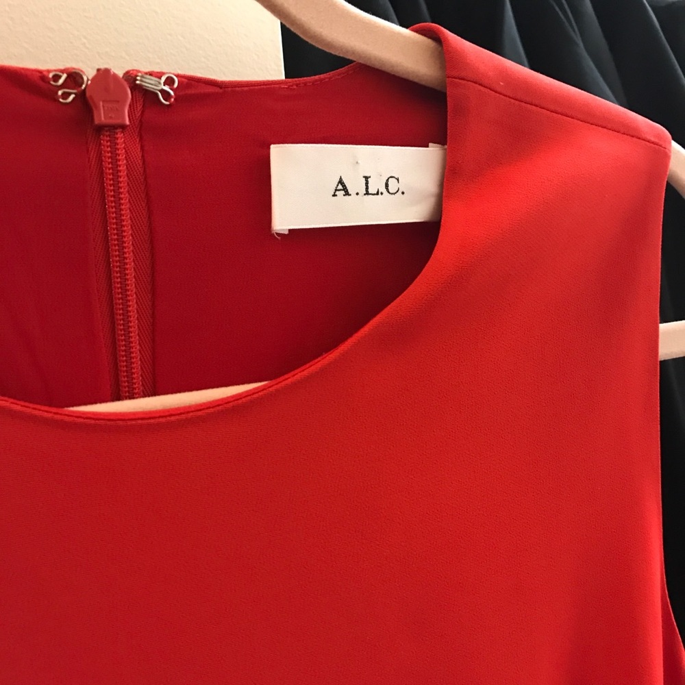 A.L.C. Ruffle Cocktail Dress